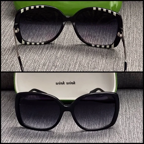Kate Spade ♠️ Margita Sunglasses and Case - Picture 3 of 4